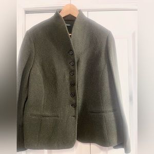 Lauren Ralph Lauren Lined Tweed Blazer/Jacket